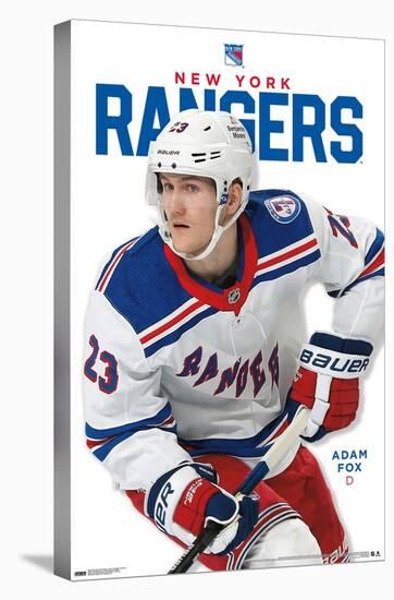 NHL New York Rangers - Adam Fox Feature Series 23-Trends International-Stretched Canvas