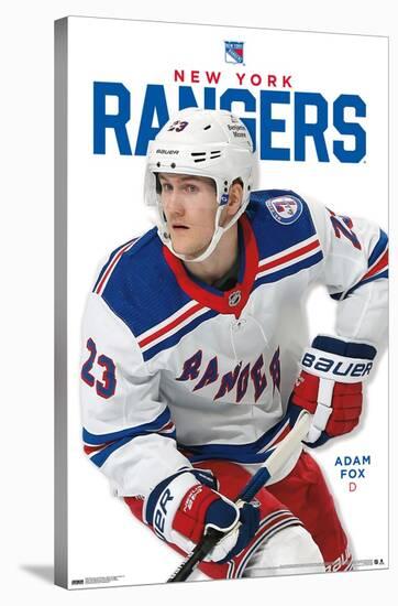 NHL New York Rangers - Adam Fox Feature Series 23-Trends International-Stretched Canvas