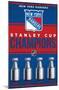 NHL New York Rangers - Champions 23-Trends International-Mounted Poster