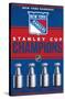 NHL New York Rangers - Champions 23-Trends International-Stretched Canvas