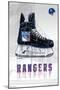 NHL New York Rangers - Drip Skate 21-Trends International-Mounted Poster