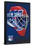 NHL New York Rangers - Mask 16-Trends International-Framed Poster