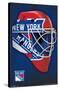 NHL New York Rangers - Mask 16-Trends International-Stretched Canvas