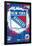 NHL New York Rangers - Maximalist Logo 23-Trends International-Framed Poster