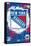 NHL New York Rangers - Maximalist Logo 23-Trends International-Framed Stretched Canvas