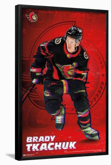 NHL Ottawa Senators - Brady Tkachuk 20-Trends International-Framed Poster