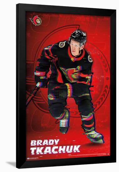 NHL Ottawa Senators - Brady Tkachuk 20-Trends International-Framed Poster