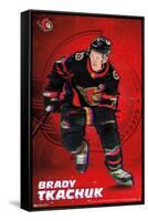 NHL Ottawa Senators - Brady Tkachuk 20-Trends International-Framed Stretched Canvas