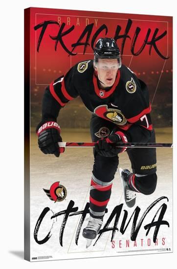 NHL Ottawa Senators - Brady Tkachuk 21-Trends International-Stretched Canvas