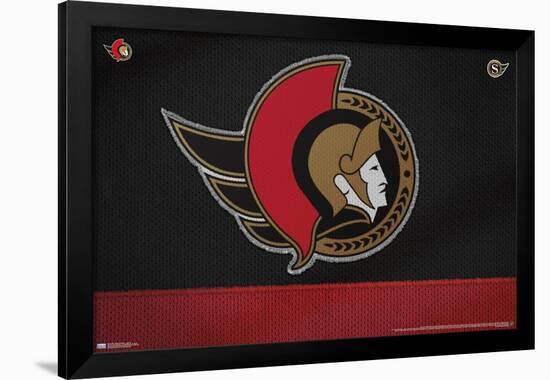 NHL Ottawa Senators - Logo 20-Trends International-Framed Poster