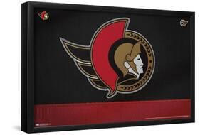 NHL Ottawa Senators - Logo 20-Trends International-Framed Poster