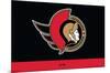 NHL Ottawa Senators - Logo 21-Trends International-Mounted Poster
