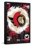 NHL Ottawa Senators - Maximalist Logo 23-Trends International-Framed Poster