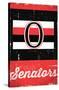 NHL Ottawa Senators - Retro Logo 13-Trends International-Stretched Canvas