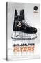 NHL Philadelphia Flyers - Drip Skate 21-Trends International-Stretched Canvas