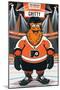 NHL Philadelphia Flyers - Gritty 19-Trends International-Mounted Poster