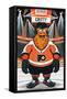 NHL Philadelphia Flyers - Gritty 19-Trends International-Framed Stretched Canvas