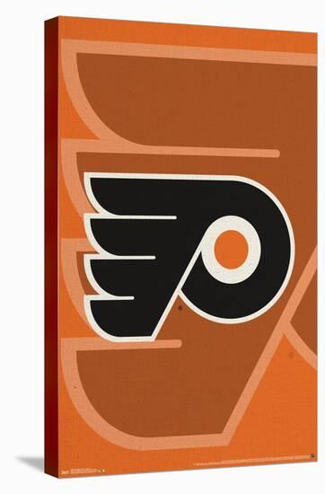 NHL Philadelphia Flyers - Logo 14-Trends International-Stretched Canvas