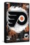 NHL Philadelphia Flyers - Maximalist Logo 23-Trends International-Framed Stretched Canvas