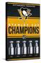 NHL Pittsburgh Penguins - Champions 23-Trends International-Stretched Canvas