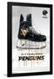 NHL Pittsburgh Penguins - Drip Skate 21-Trends International-Framed Poster