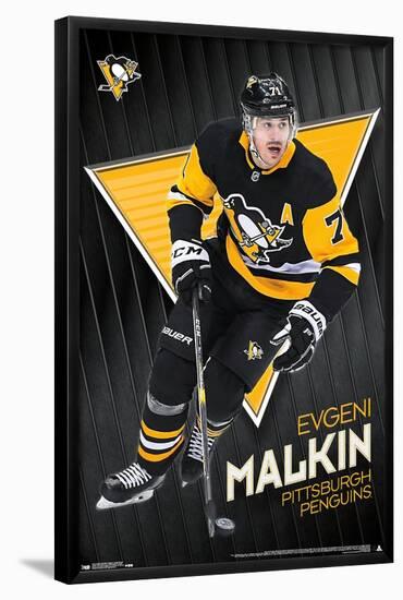 NHL Pittsburgh Penguins - Evgeni Malkin 19-null-Framed Standard Poster
