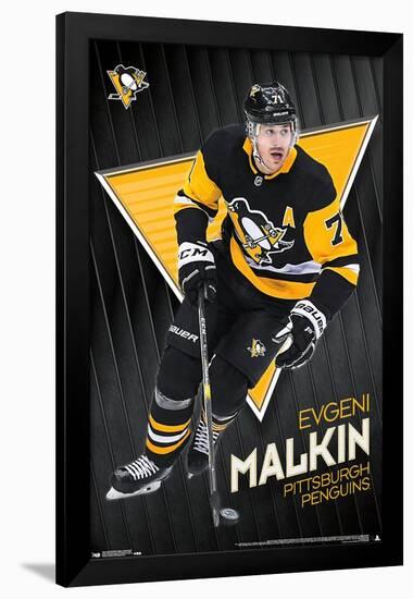 NHL Pittsburgh Penguins - Evgeni Malkin 19-null-Framed Standard Poster