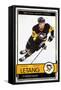 NHL Pittsburgh Penguins - Kris Letang 16-Trends International-Framed Stretched Canvas