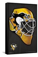 NHL Pittsburgh Penguins - Mask 16-Trends International-Framed Stretched Canvas