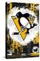 NHL Pittsburgh Penguins - Maximalist Logo 23-Trends International-Stretched Canvas