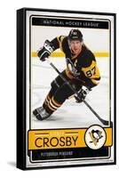 NHL Pittsburgh Penguins - Sidney Crosby 16-Trends International-Framed Stretched Canvas