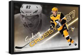 NHL Pittsburgh Penguins - Sidney Crosby 21-Trends International-Framed Poster