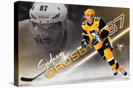 NHL Pittsburgh Penguins - Sidney Crosby 21-Trends International-Stretched Canvas