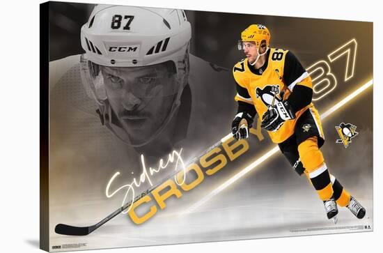 NHL Pittsburgh Penguins - Sidney Crosby 21-Trends International-Stretched Canvas