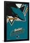 NHL San Jose Sharks - Logo 14-Trends International-Framed Poster