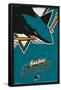 NHL San Jose Sharks - Logo 14-Trends International-Framed Poster