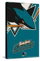 NHL San Jose Sharks - Logo 14-Trends International-Stretched Canvas