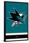 NHL San Jose Sharks - Logo 21-Trends International-Framed Poster