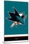 NHL San Jose Sharks - Logo 21-Trends International-Mounted Poster