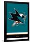 NHL San Jose Sharks - Logo 21-Trends International-Framed Poster