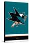 NHL San Jose Sharks - Logo 21-Trends International-Stretched Canvas