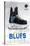 NHL St. Louis Blues - Drip Skate 21-Trends International-Stretched Canvas