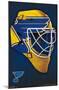 NHL St. Louis Blues - Logo 17-Trends International-Mounted Poster