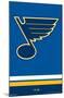 NHL St. Louis Blues - Logo 21-Trends International-Mounted Poster