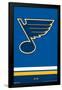 NHL St. Louis Blues - Logo 21-Trends International-Framed Poster