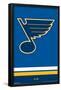 NHL St. Louis Blues - Logo 21-Trends International-Framed Poster