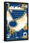 NHL St. Louis Blues - Maximalist Logo 23-Trends International-Framed Poster