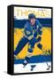 NHL St. Louis Blues - Robert Thomas 23-Trends International-Framed Stretched Canvas