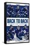 NHL Tampa Bay Lightning - 2021 NHL Stanley Cup Champions-Trends International-Framed Stretched Canvas