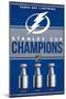 NHL Tampa Bay Lightning - Champions 23-Trends International-Mounted Poster